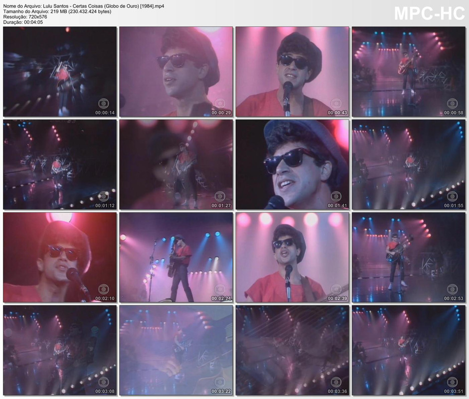 Lulu Santos - Certas Coisas (Globo de Ouro) [1984]