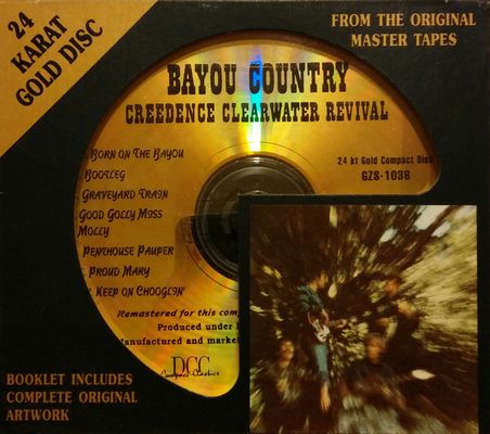 Creedence Clearwater Revival - Bayou Country (1968) [1993, DCC Remastered, 24 Karat Gold CD]