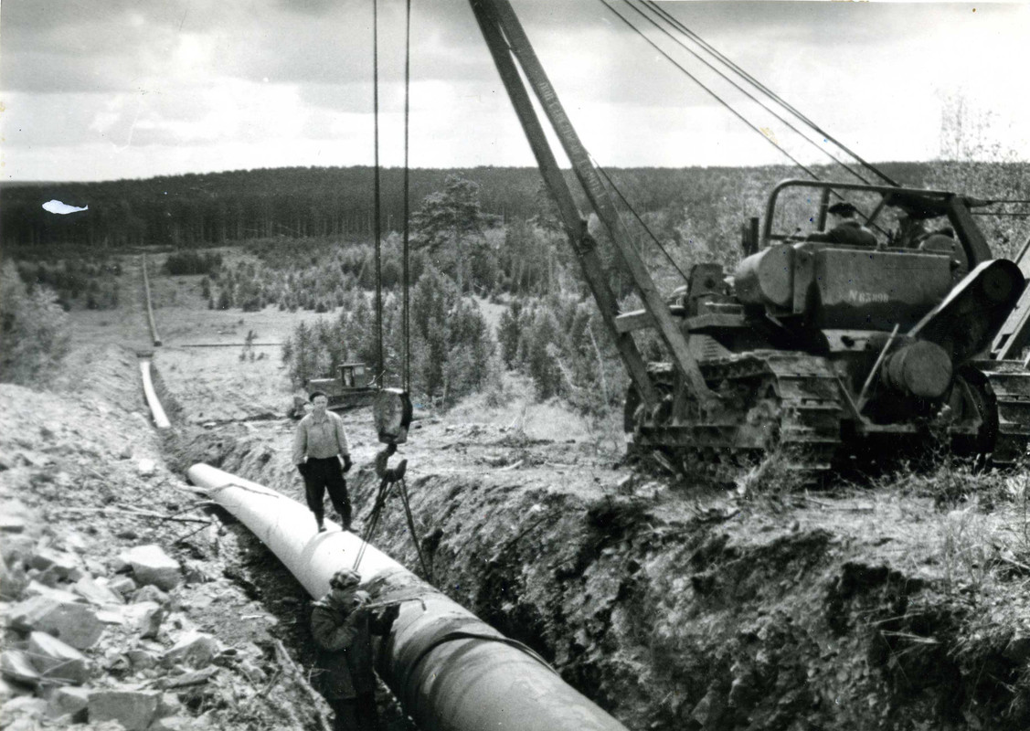 1966-3 1964 год, строительство последних километ