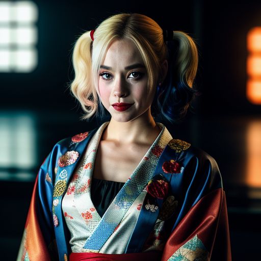 Harley-Quinn-wearing-a-kimono-56