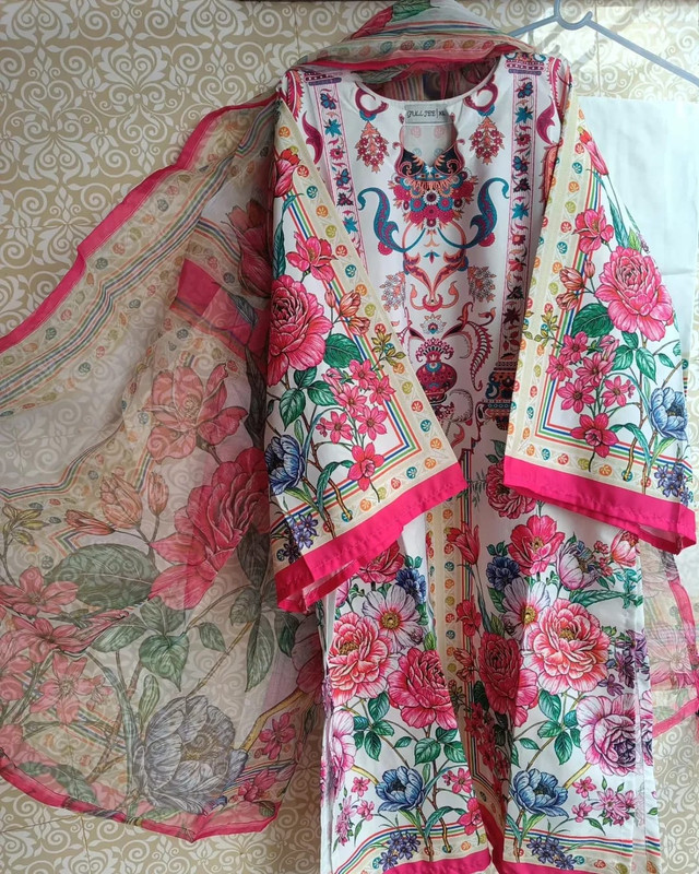 Digital Print Three Piece