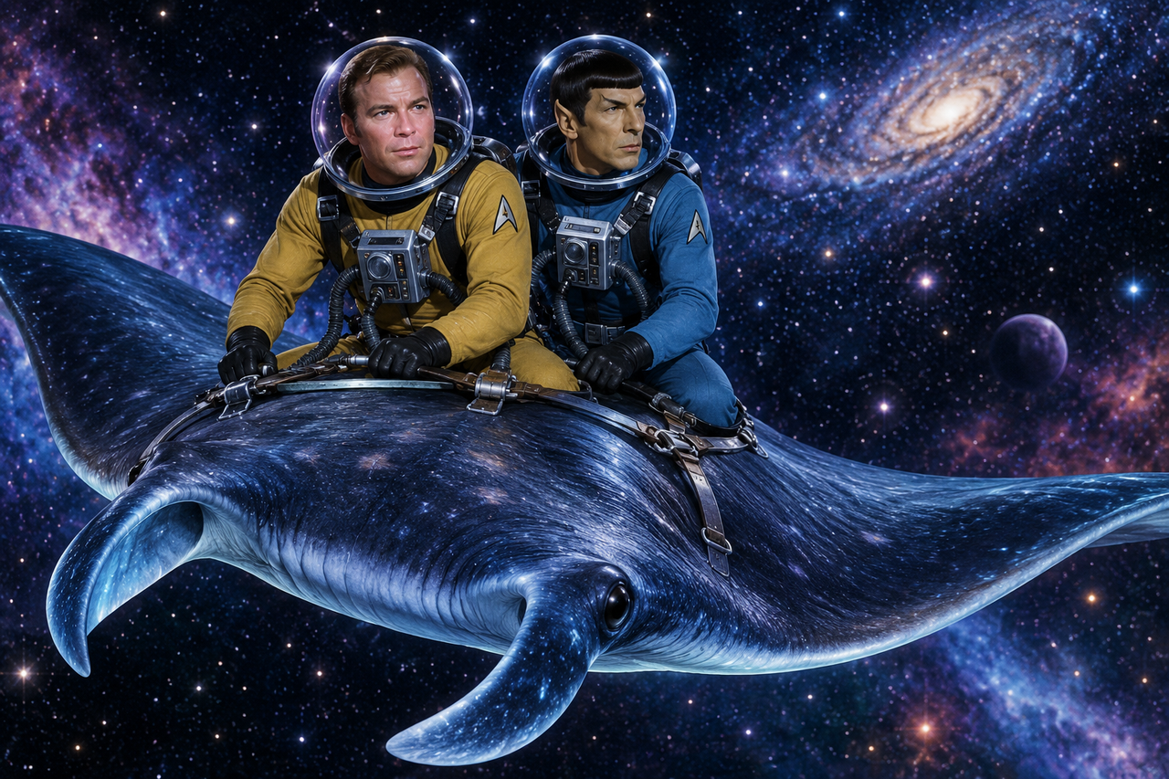 Jim Spock and Manta