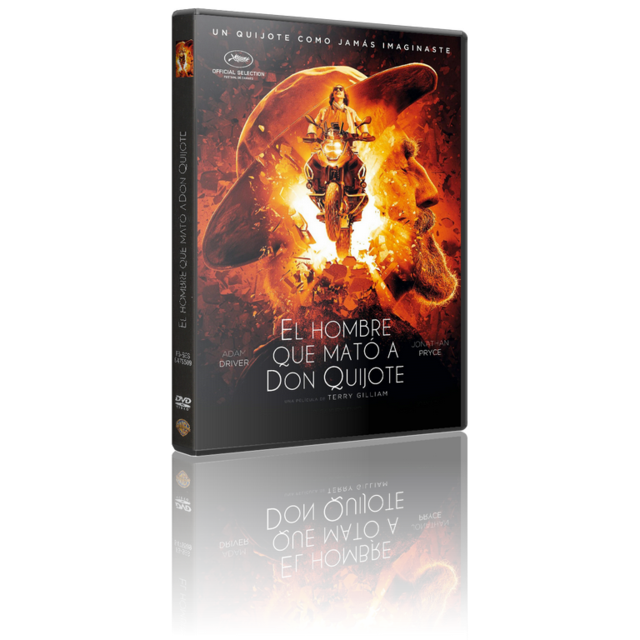 Portada - El Hombre Que Mató a Don Quijote [2018] [DVD9Full] [Pal] [Cast/Ing] [Sub:Cast] [Aventuras]