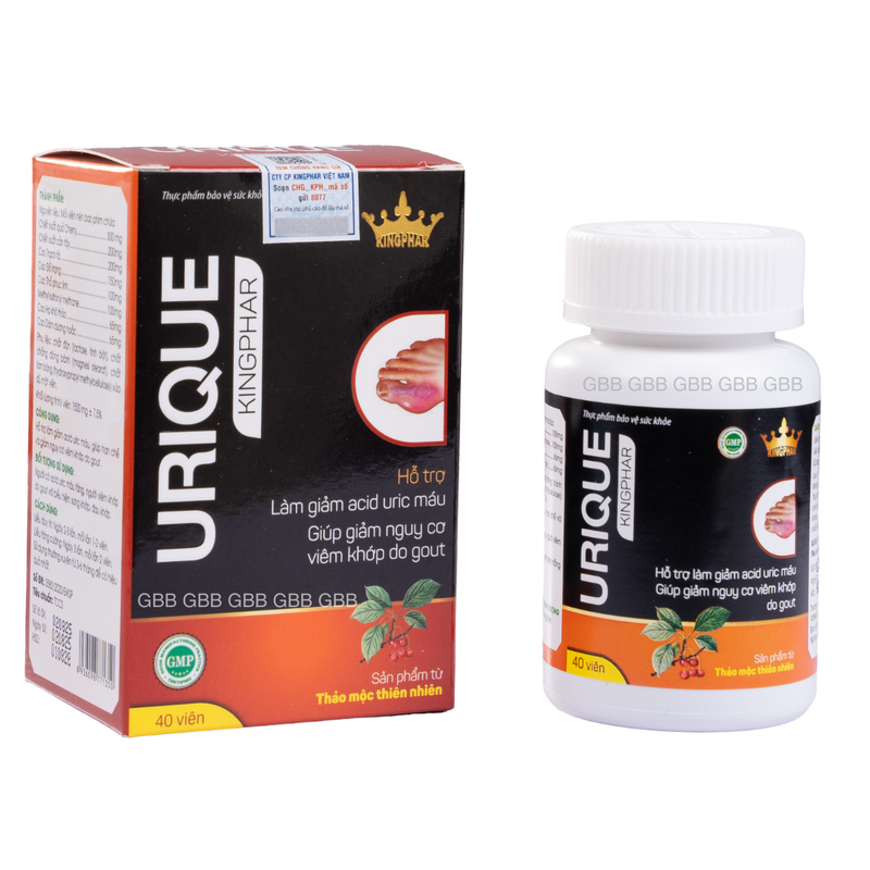 Gout Urique Kingphar lọ 40 viên