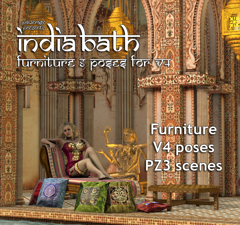 India Furniture & V4 poses