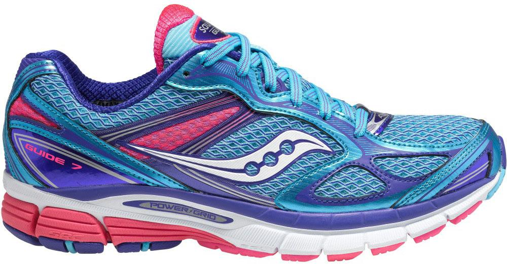 saucony guide 7 ladies running shoe