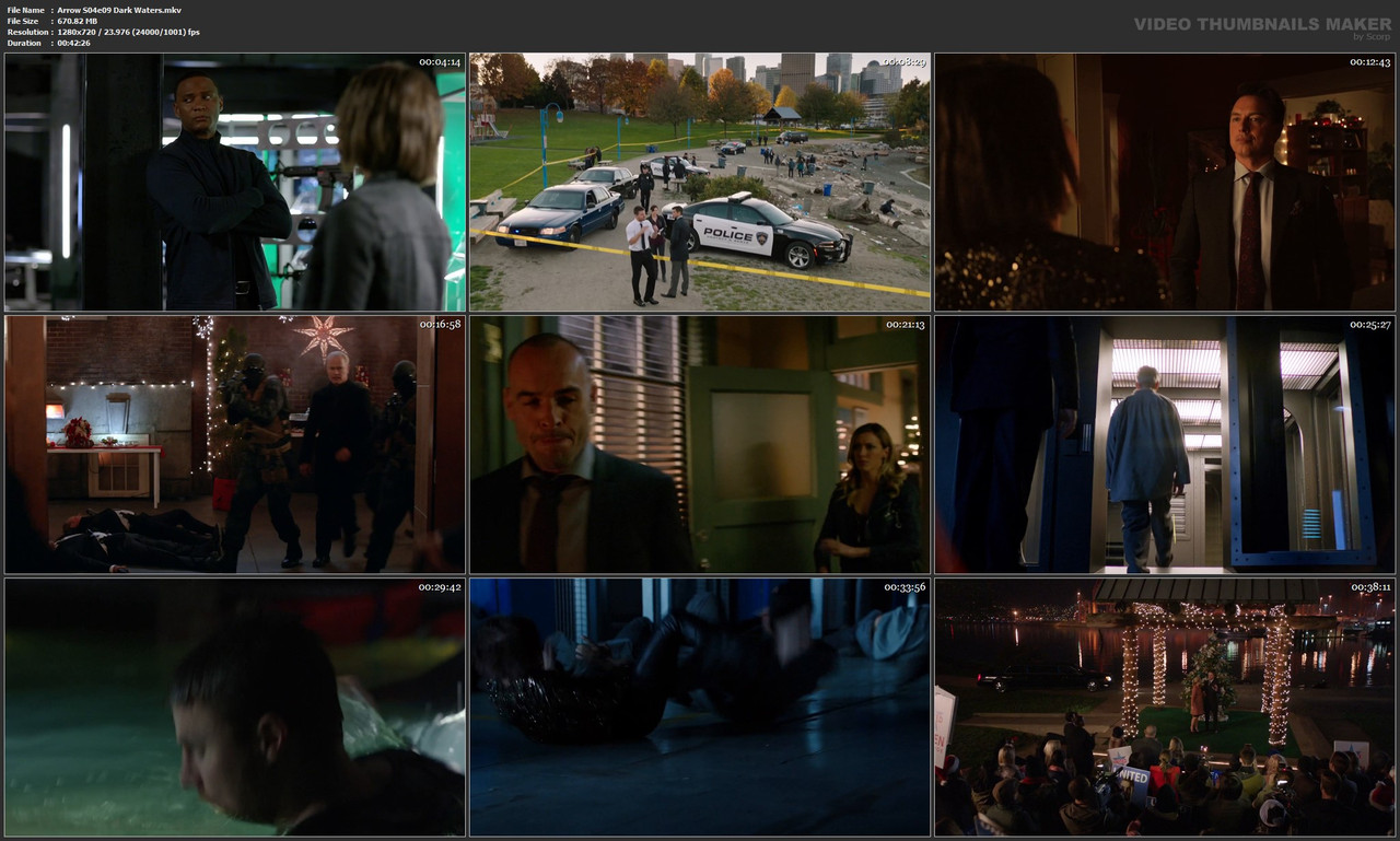 Arrow S04e09 Dark Waters.mkv