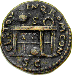 Glosario de monedas romanas. MESA. 10