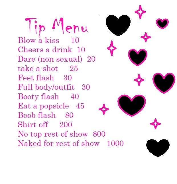 tip menu