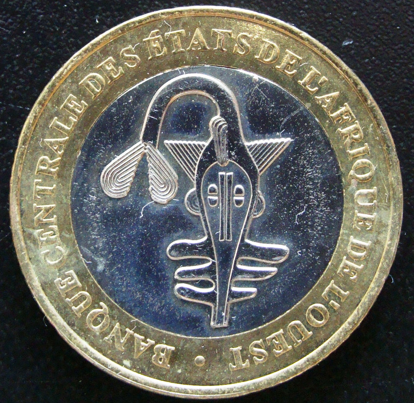 500 Francos CFA. Estados de África Occidental (2005) AOF-500-Francos-2005-anv