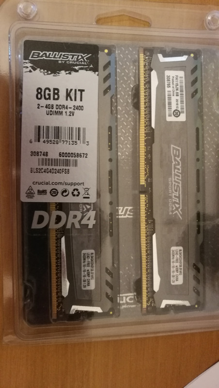 Crucial Ballistix Sport DDR4 2400