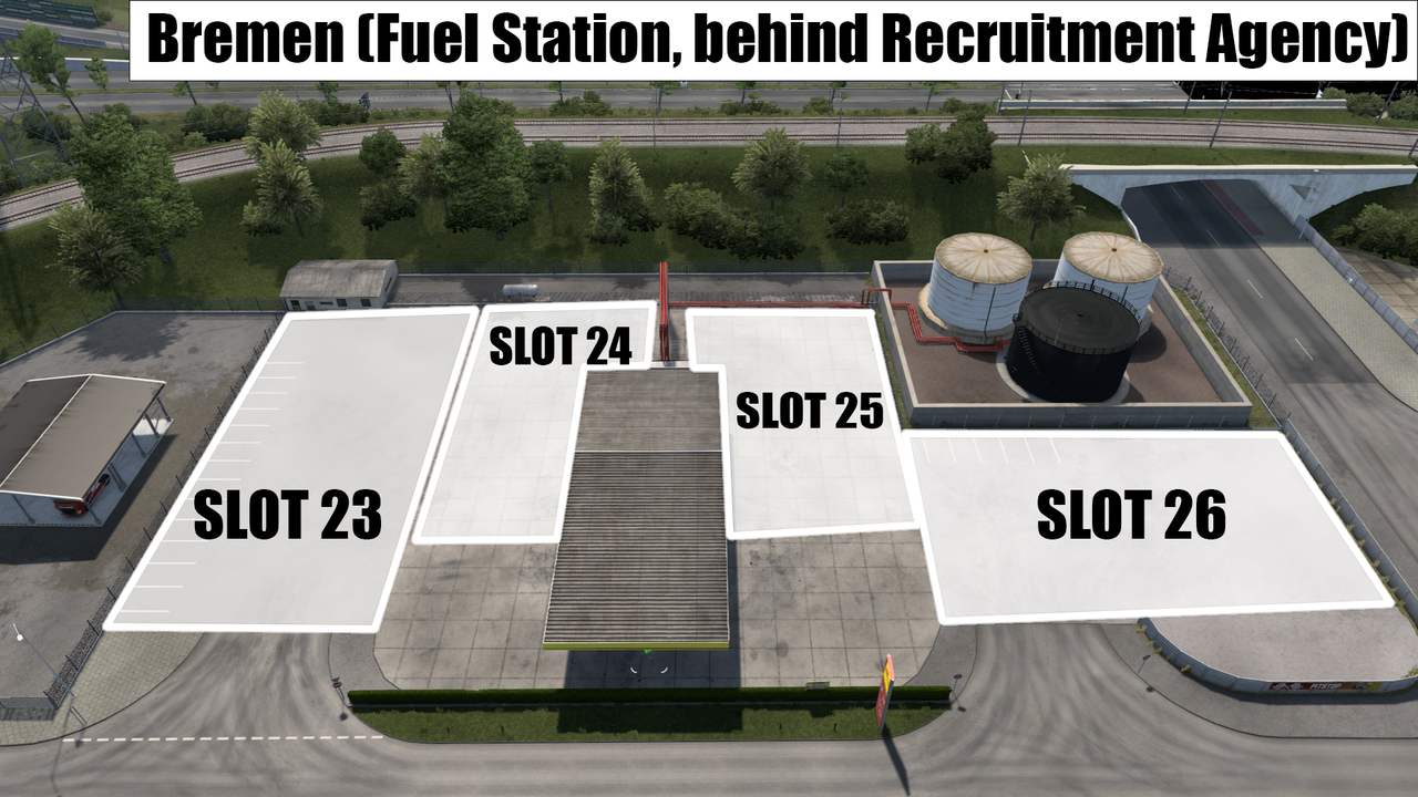 Fuel Station (behind Recruitment Agency)