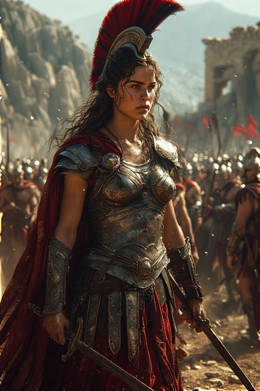 Greek-Warrior-Female-Spears-Sw-20