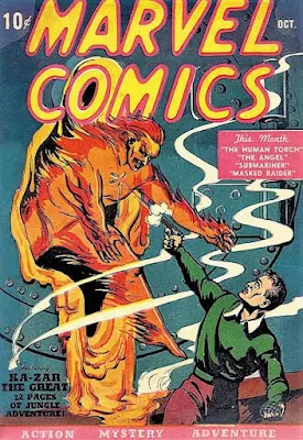 Capa da HQ Marvel #001 (1939)