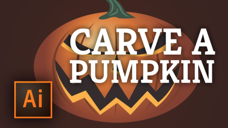 Adobe Illustrator for Halloween   Carving a Pumpkin