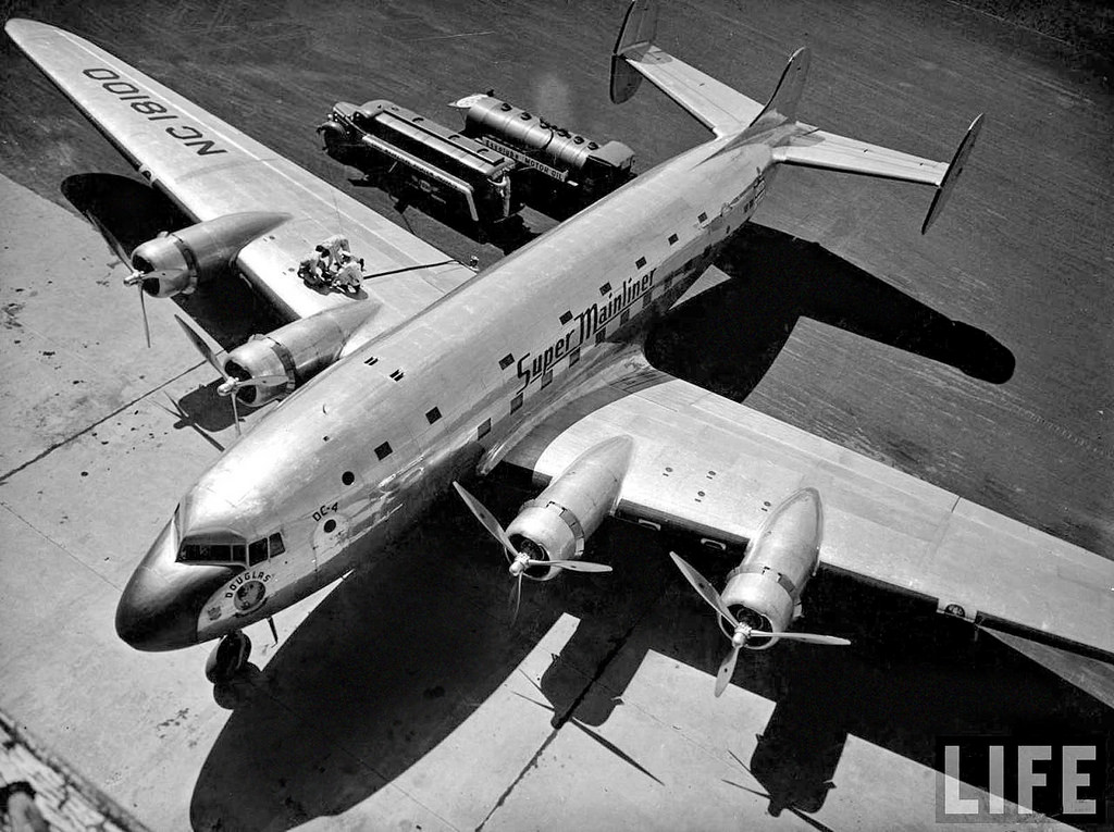 Douglas DC-4E life
