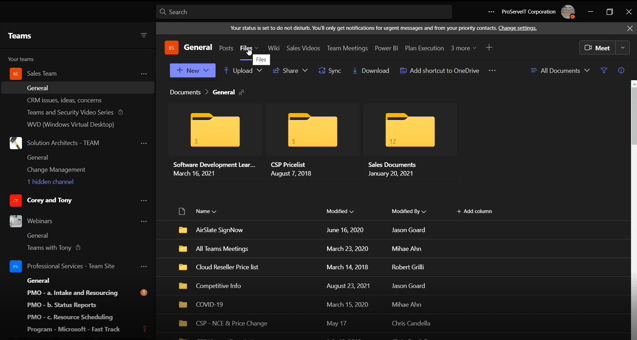 Used As A Document Management System