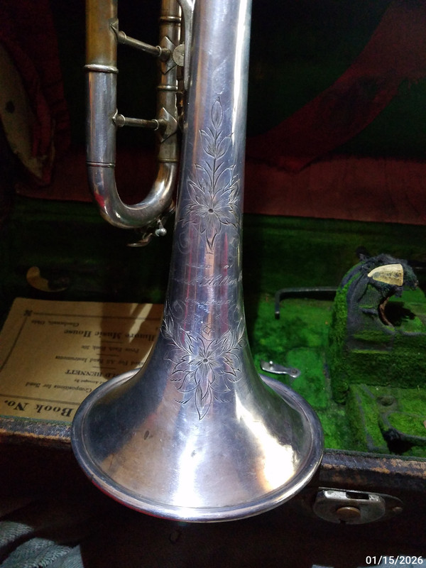 Holton 1914 New Holton Trumpet sn 24298 dtd 20260115 (3)