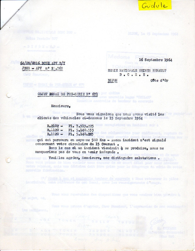 1964-09-15  R4 essai distrib chaîne (2)