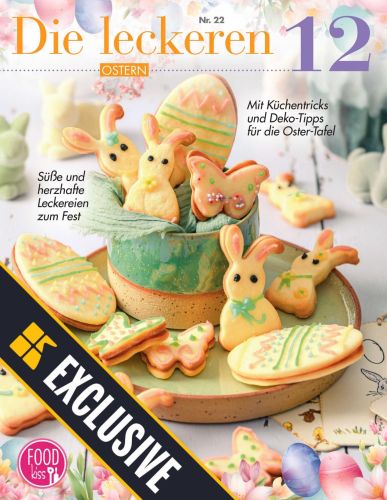 Cover: Foodkiss Die leckeren 12 Magazin vom 13  März 2024