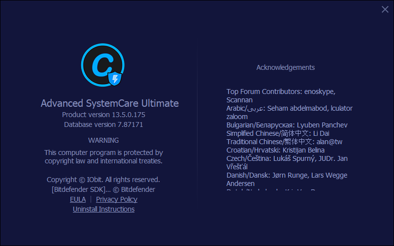 Advanced SystemCare Ultimate 13.5.0.175 Multilingual 2021-01-08-10-54-20