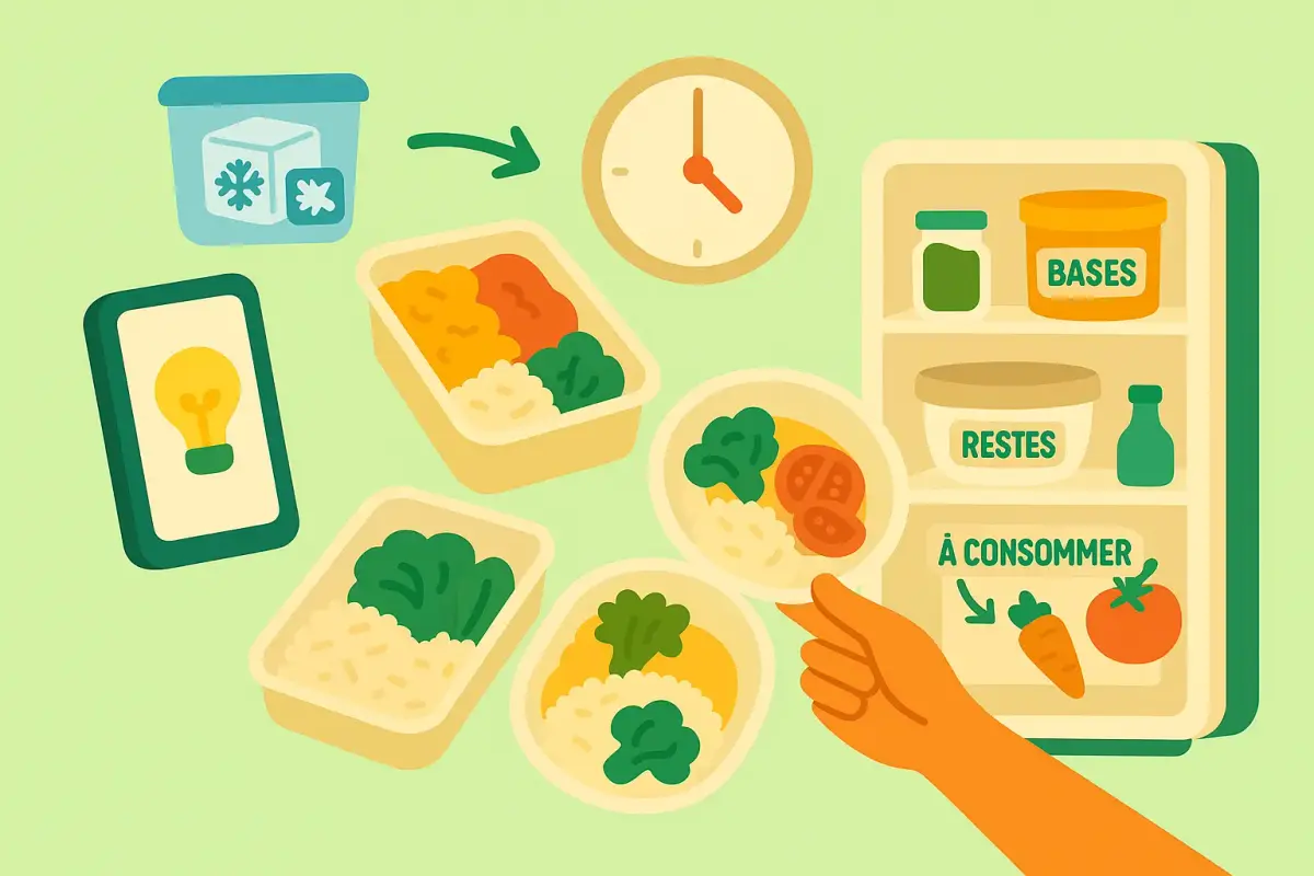 Meal prep : comment le faire version anti-gaspi et sans prise de tête