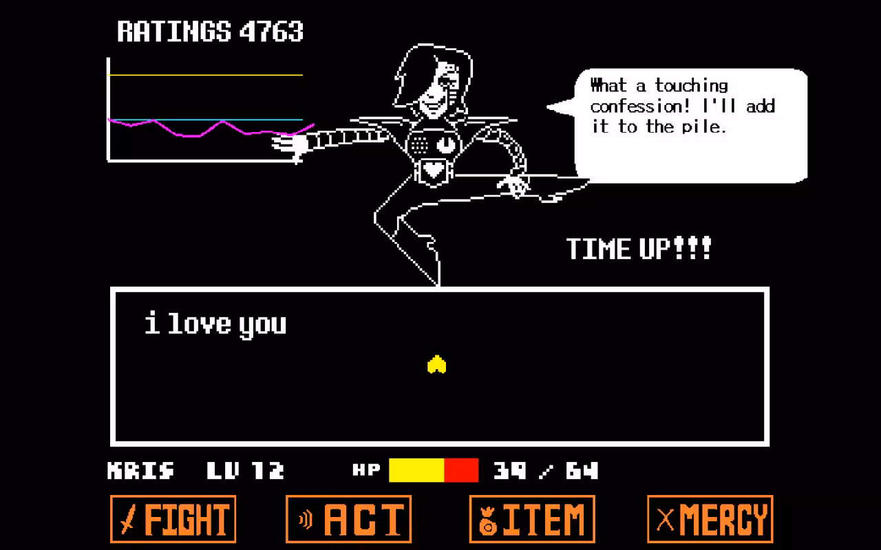me: i love you
mtt: what a touching confession! i'll add it to pile.