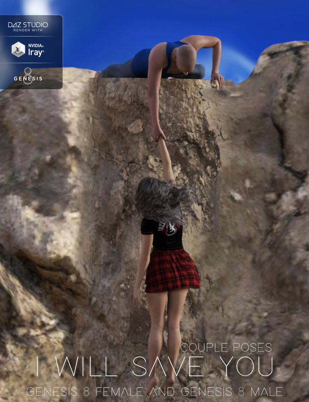 I Will Save You Poses for Genesis 8 Female(s) and Male(s) I Will Save You Poses for Genesis 8 Female(s) and Male(s)