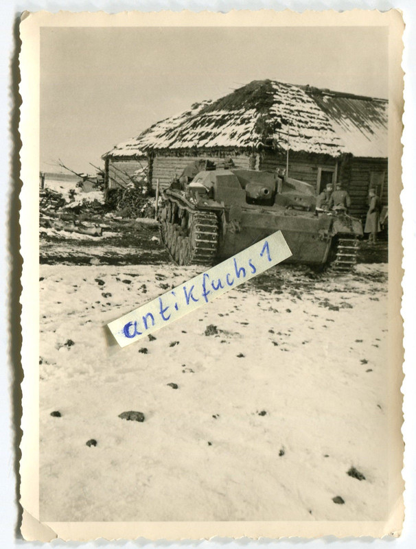 Deut. Panzer Sturmgeschütz an der Ost-Front im 2.WK