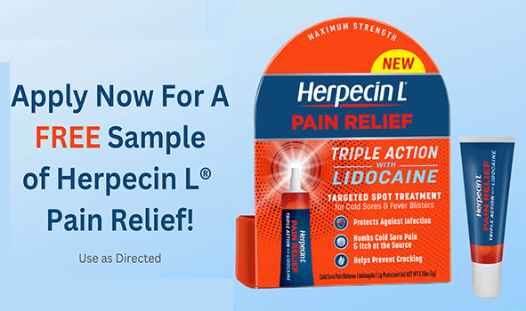 Discover Effective Cold Sore Relief with Herpecin L’s FREE Sample Offer