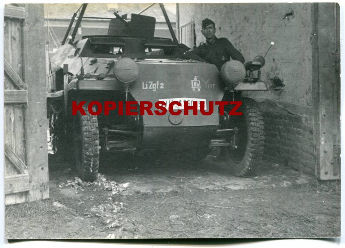 Foto Halbkette SdKFZ Schützenpanzer