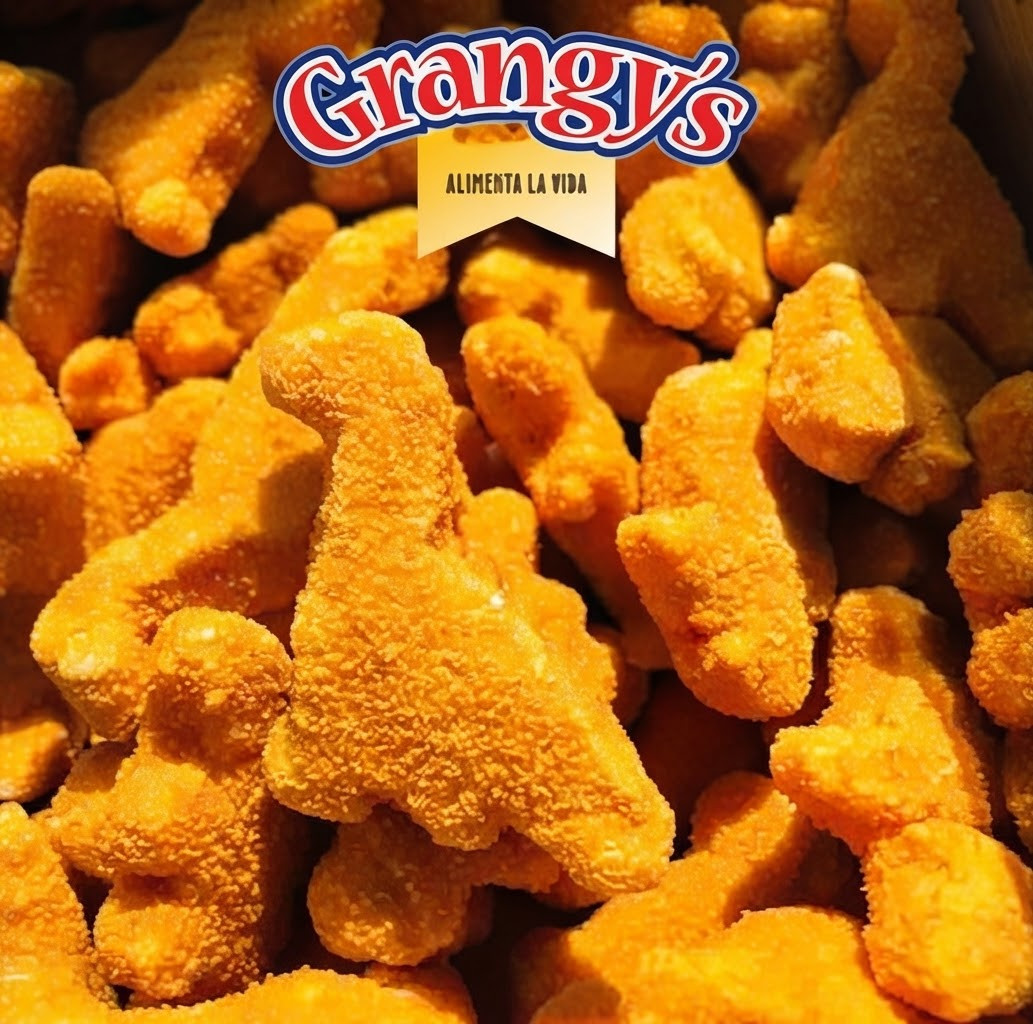 Dinos de Pollo "Grangys" — paquete — La Granjita de Oli