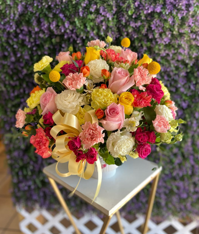 Caja de flores regalo especial