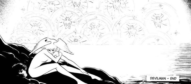 final panel of devilman