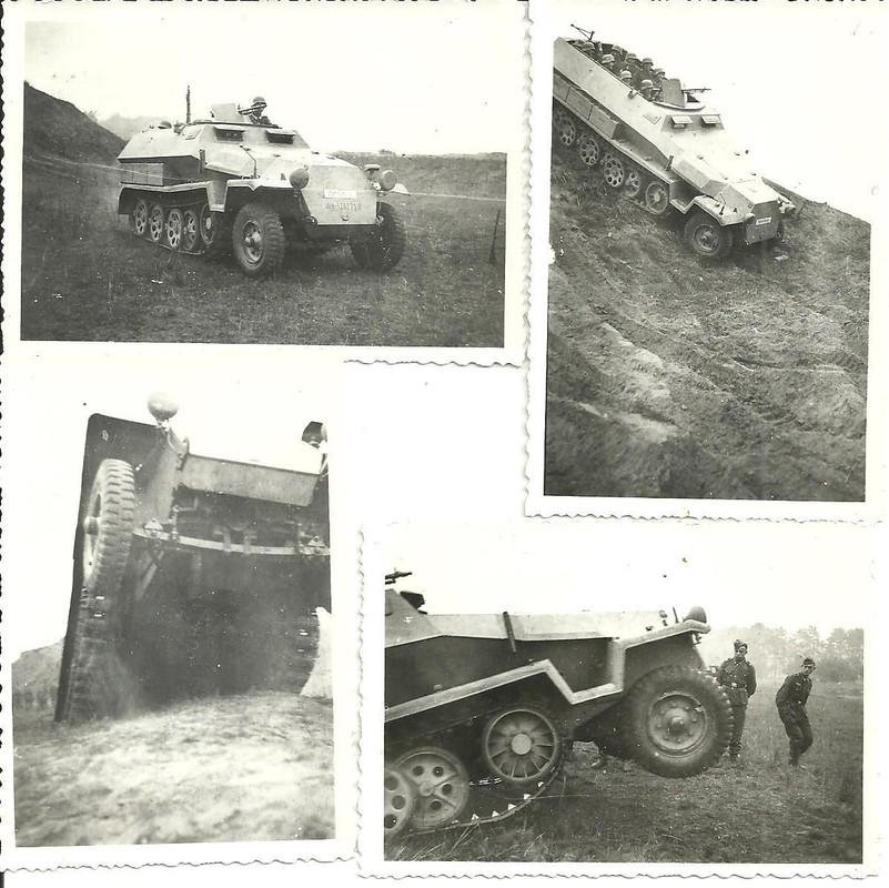 Sdkfz Schützenpanzer Besatzung Fahrschule Geländ