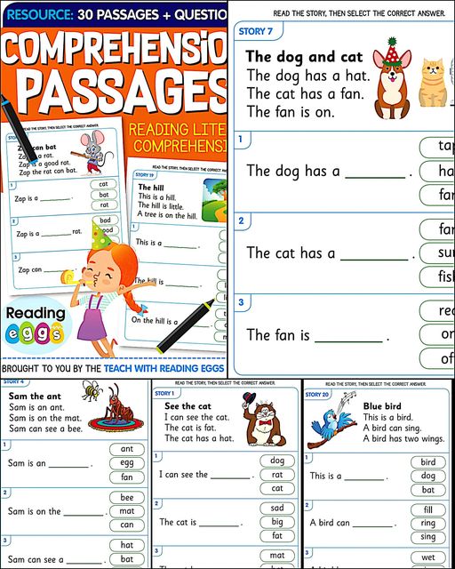 Download Reading comprehension passages PDF or Ebook ePub For Free with | Phenomny Books