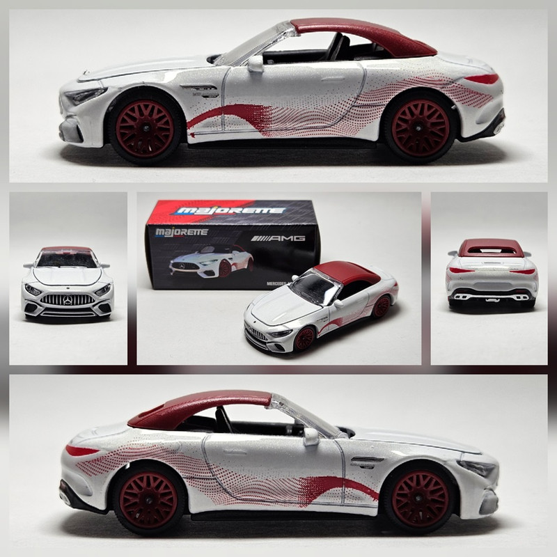 Majorette 232L Mercedes AMG SL63 ( 2025 Mercedes AMG deluxe serie)