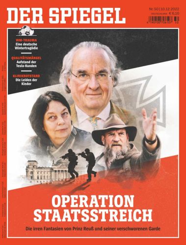 Cover: Der Spiegel Nachrichtenmagazin No 20 vom 10  Dezember 2022