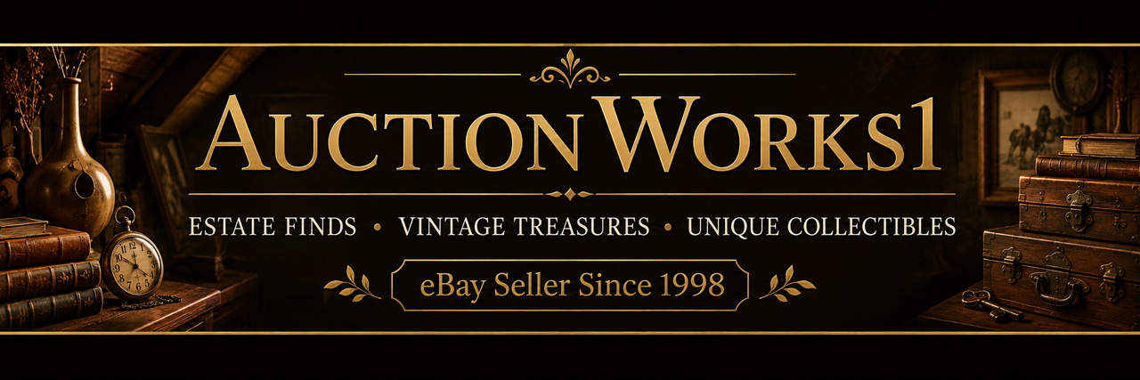 AuctionWorks1 Estate Finds Vintage Treasures Unique Collectibles