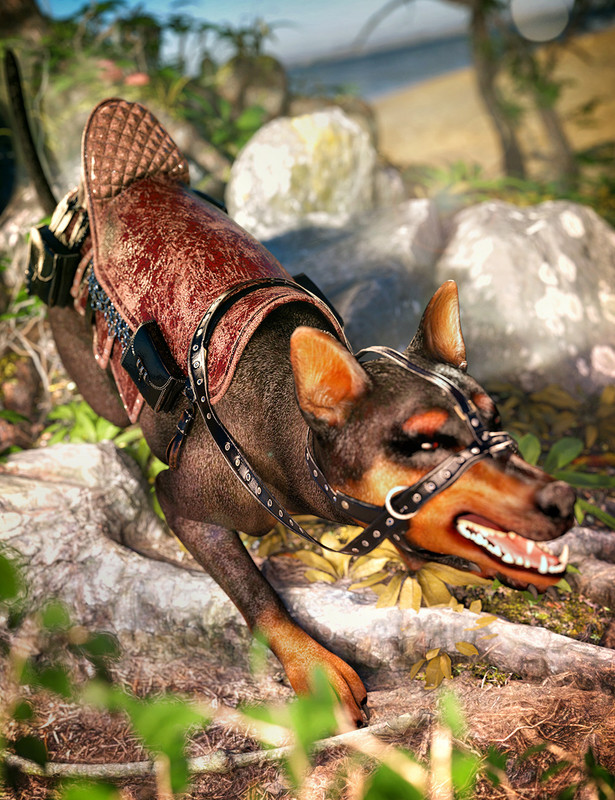 dForce Saddle for Daz Dog 8 dForce Saddle for Daz Dog 8