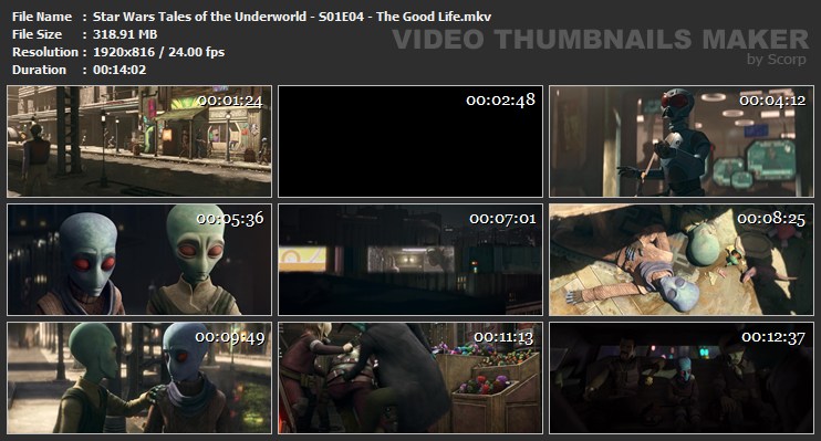 Star Wars Tales of the Underworld - S01E04 - The Good Life.mkv