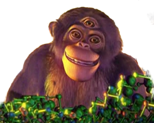 Paul the Monkey (DNA Productions Logo)