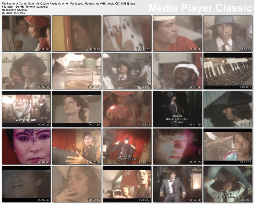 A Cor do Som - As Quatro Fases do Amor (Fantastico, Remast. de VHS, Audio CD) [1983]