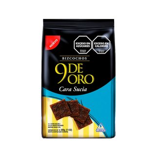 8653 | Masitas 9 De Oro X 200 Grs- Cara Sucia
