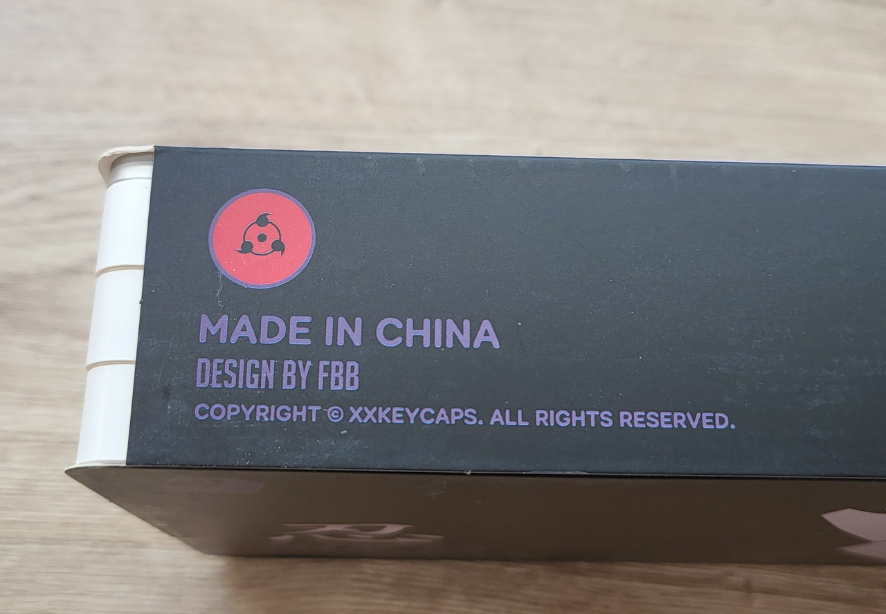 FBB Ninja Sasuke Uchiha PBT Dye-Sub - 2500грн