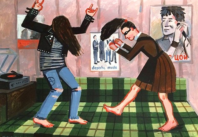 Эти 34 рисунка о детстве в СССР от советской девочки словно поворачивают время вспять