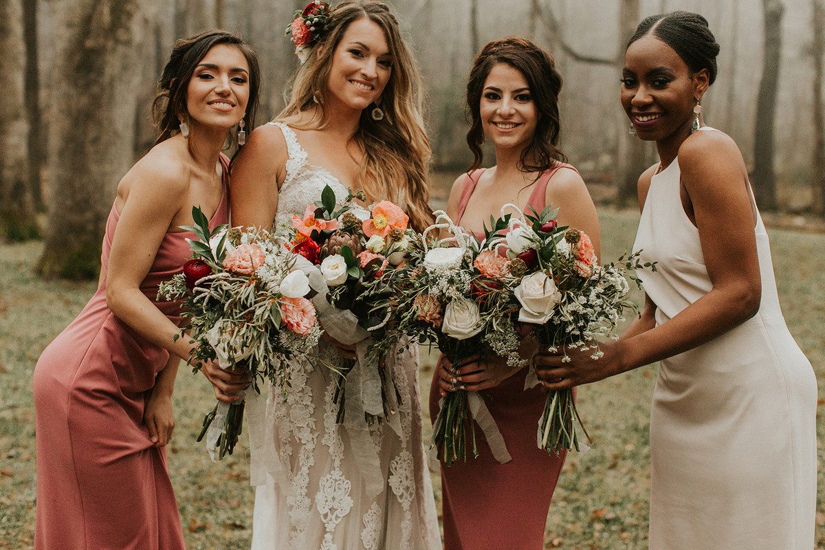 The Colors For A Boho Wedding
