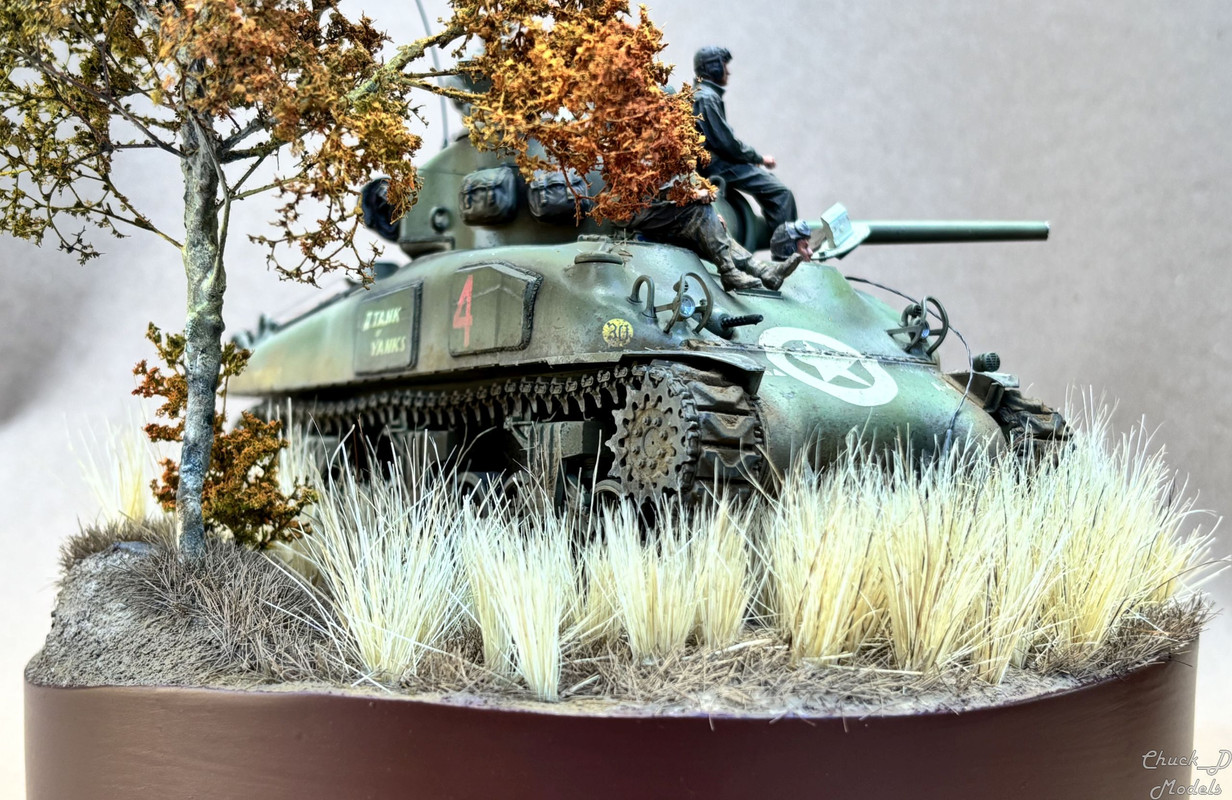 The Pumpkin Spice Sherman, a vignette - Non-LSP Works - Large Scale Planes