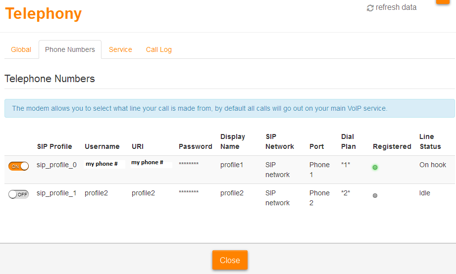 TelephonyPhoneNumbers