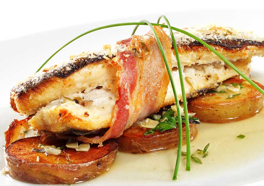 իշխանի փափկամիս բեկոնով